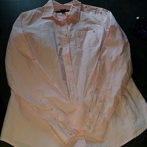 Ls pink button up